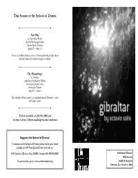 Gibraltar Program (PDF)