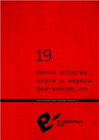 Versão Completa E-Cadernos Ces N.º 19