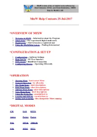 English Help File by Colin Bell, 2E0BPP. To