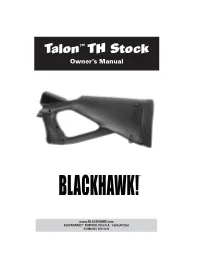 Howa-Talon-Th-Stock-Manual.Pdf