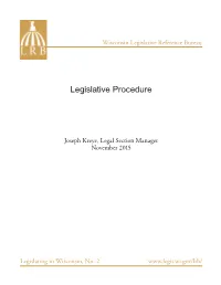 Legislative Procedure