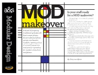 M Odular Design