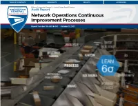 Network Operations Continuous Improvement Processes. Report Number NO-AR-18-001