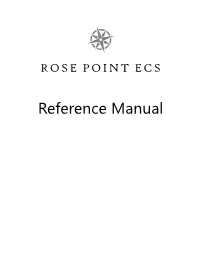 Reference Manual