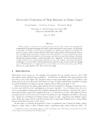 Server-Side Verification of Client Behavior