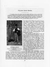 Village Scrap Books, Collyweston