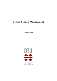 Secure Session Management