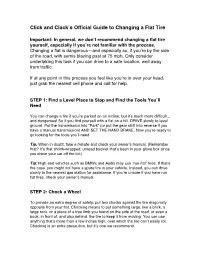 Click and Clackʼs Official Guide to Changing a Flat Tire