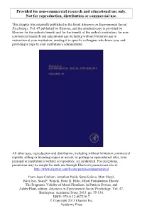 Moral Foundations Theory: the Pragmatic Validity of Moral Pluralism