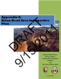 Appendix A: Brian Head Interpretive Plan