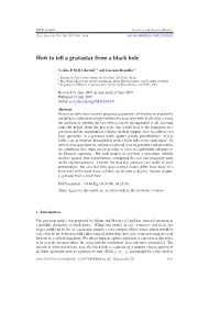How to Tell a Gravastar from a Black Hole