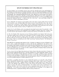 Founders List Updated 2006