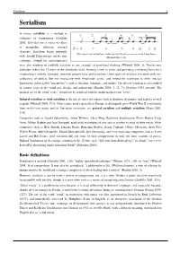 Serialism 1 Serialism