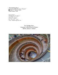The Winding Stair: Geometry & the Secrets of Nature by Bro. James C
