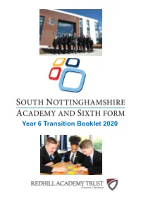Year 6 Transition Booklet 2020