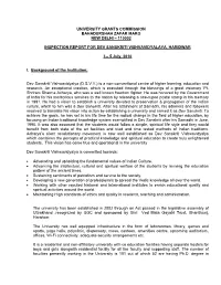 110002 Inspection Report for Dev Sanskriti
