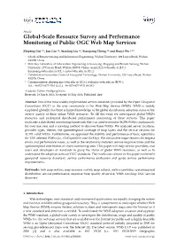 Global-Scale Resource Survey and Performance Monitoring of Public OGC Web Map Services