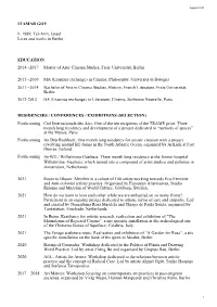Itamar Gov CV 26.08.21