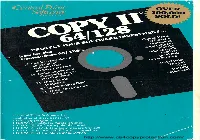 Copy-II 64-128 V3.1 Manual