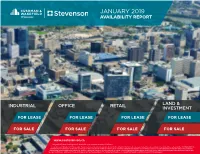 January 2019 Availability Report