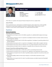 Peter D. Park