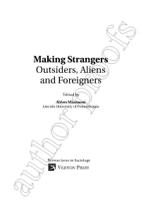 'You Must Needs Be Strangers': Stigma and Sympathetic Imagination In