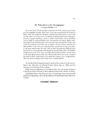 48. Toleration in the Synagogues Tosephta Shabbat 13:5 up to This Point, Christians Had Continued to Be Jews, and As Such to Take Part in Synagogue Worship