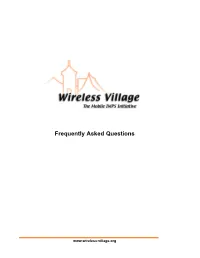 Frequently Asked Questions