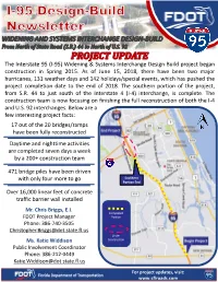 (I-95) Widening & Systems Interchange Design Build Project