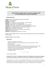 1 Compte-Rendu, Proces-Verbal Du