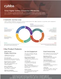 Drive Higher Online Conversion Efficiencies Key Product Features