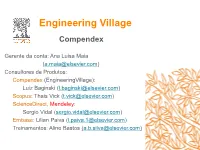 Engineering Village Compendex