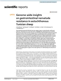 Genome-Wide Insights on Gastrointestinal Nematode