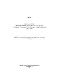 M1927. Records of the Monuments and Fine Arts