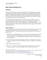 Web Content Management