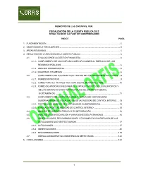 1 Municipio De Las Choapas, Ver. Fiscalización De La Cuenta Pública