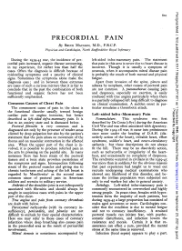 PRECORDIAL PAIN by BRUCE MACLEAN, M.D., F.R.C.P