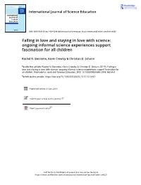 Ongoing Informal Science Experiences Support Fascination for All Children