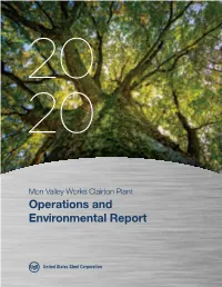 Operations and Environmental Report
