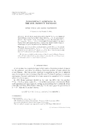 Paracompact Subspaces in the Box Product Topology 0