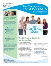 The Fundraising Responsibility of the Fundraising Needed Has Already Been Raised