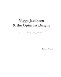 Viggo Jacobsen & the Optimist Dinghy