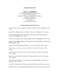 Curriculum Vitae