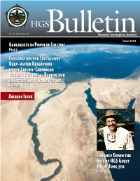 Journey Down the Nile at HGS Guest Night June 7Th Geologists In