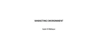 Marketing Environment
