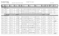 Permitting Activity 01/01/2020 Thru 8/2/2020 Date of Report: 08/03/2020 L-BUILD ONLY - Grouped by Type Then Subtype Page 1 of 228
