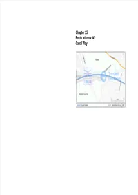 Chapter 25 Route Window W2 Canal Way