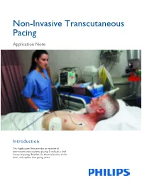 Non-Invasive Transcutaneous Pacing Application Note