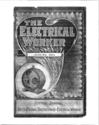1903-08 August Electrical Worker.Pdf
