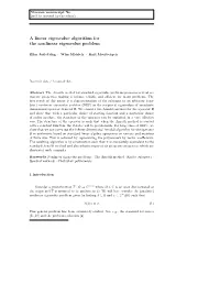 A Linear Eigenvalue Algorithm for the Nonlinear Eigenvalue Problem
